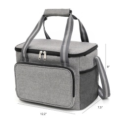Insulated Lunch Tote with Shoulder Strap