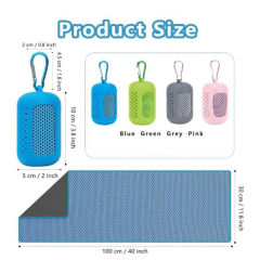 Microfiber Cooling Neck Towels for Instant Relief