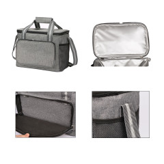 Insulated Lunch Bag Large Capacity Portable Cooler Tote