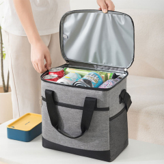 Thermal Lunch Tote BagPortable Insulated Lunch Cooler Bag