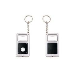 Bottle Opener With Flashlight Keychain