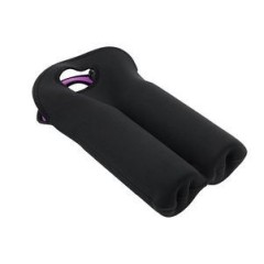 Neoprene Dual Color 2 Bottles Wine Bag