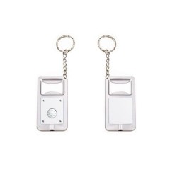 Bottle Opener With Flashlight Keychain