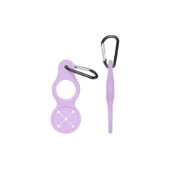 2IN1 Silicone Water Bottle Holder With Carabiner