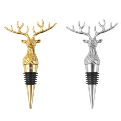 Deer Head Wine Stopper Cork