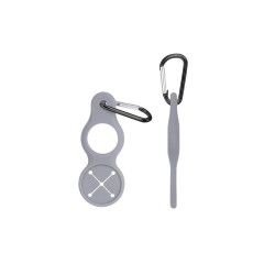 2IN1 Silicone Water Bottle Holder With Carabiner
