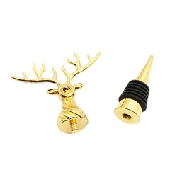 Deer Head Wine Stopper Cork
