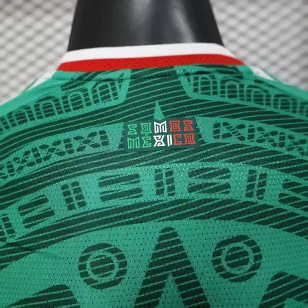 Mexico Authentic Home Kit Long Sleeve Soccer Jersey World Cup 2026