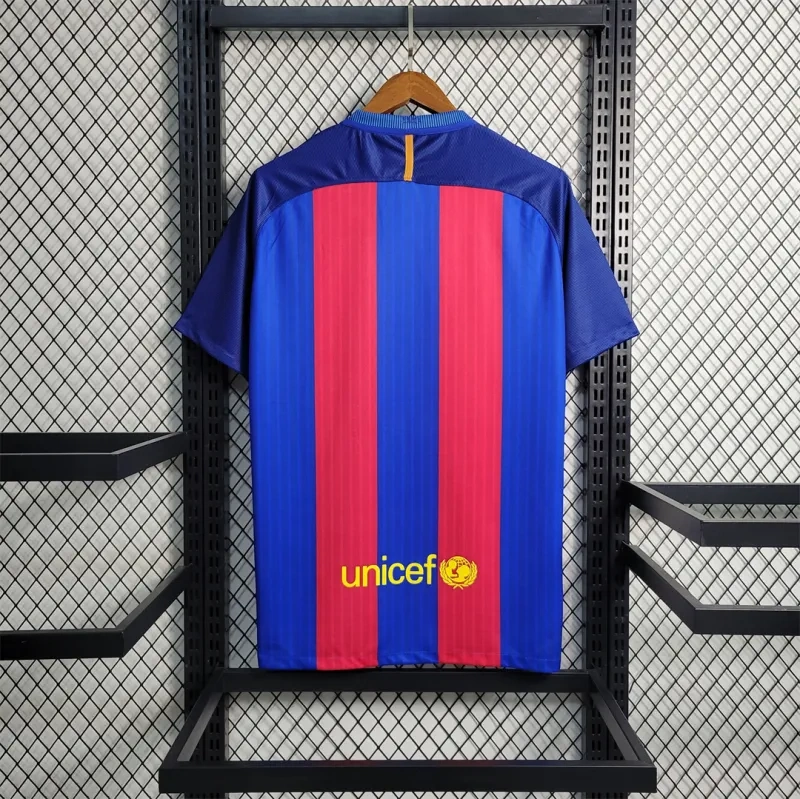 16-17 Barcelona SUAREZ #9 Home Retro Jersey