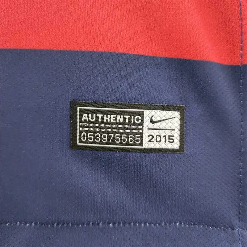 Barcelona #10 MESSI Retro Jersey Home 2015-16