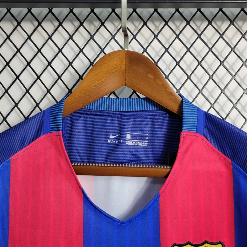 16-17 Barcelona SUAREZ #9 Home Retro Jersey