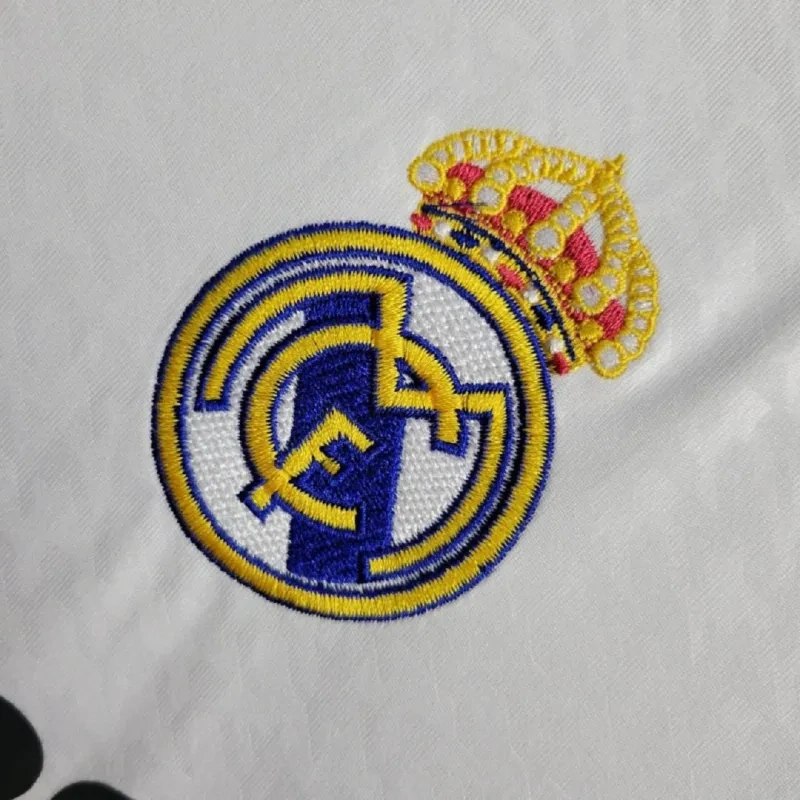 BELLINGHAM #5 Real Madrid Home Long Sleeve Replica Jersey 2024-25