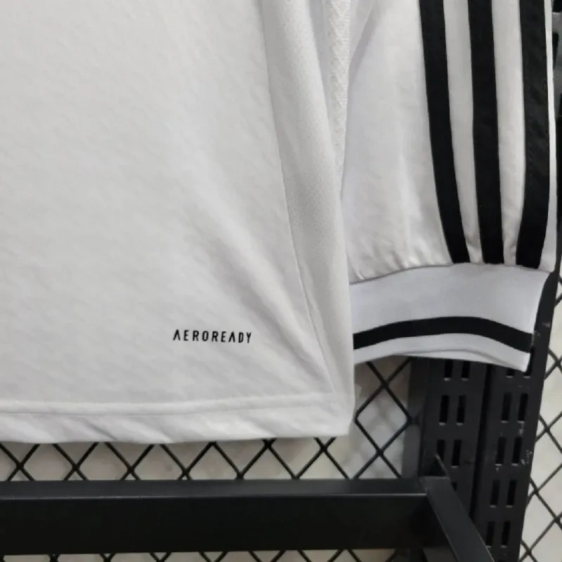 BELLINGHAM #5 Real Madrid Home Long Sleeve Replica Jersey 2024-25