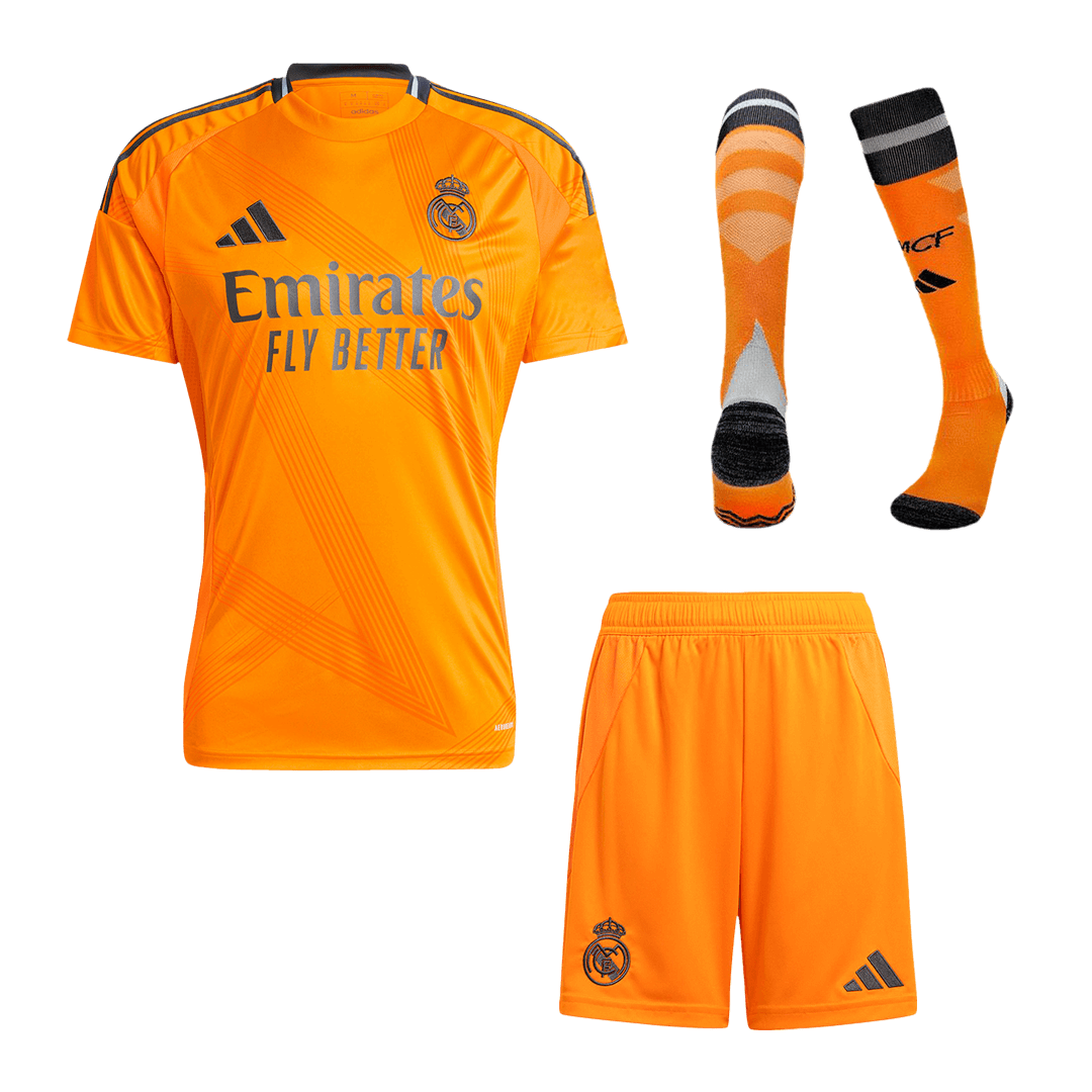 Real Madrid Away Custom Full Soccer Kit 2024-25