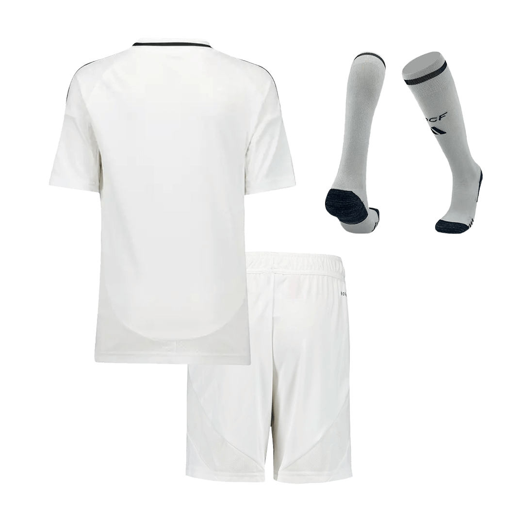 Kids Real Madrid Custom Home Full Soccer Kits 2024-25
