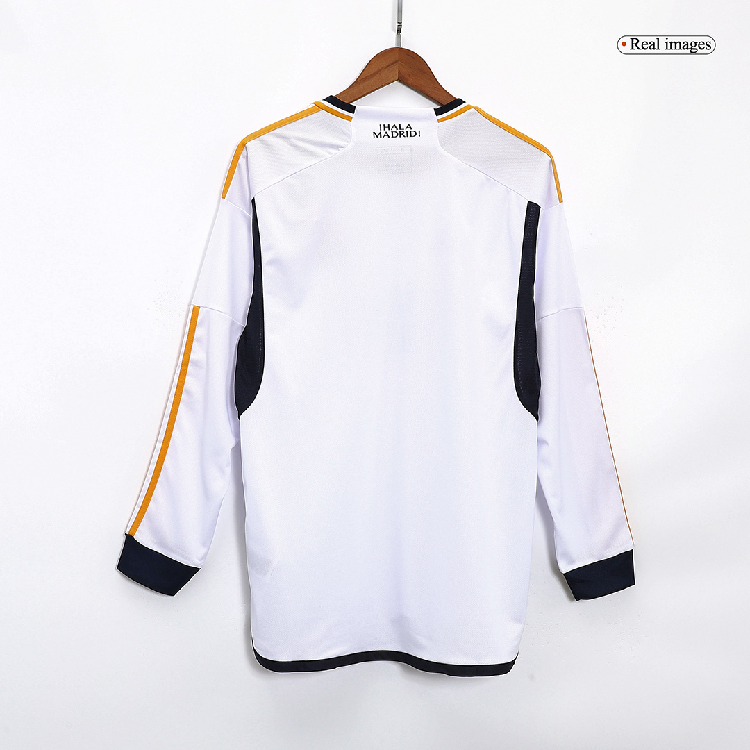 Real Madrid Jersey Home Soccer Jersey Long Sleeve 2023-24