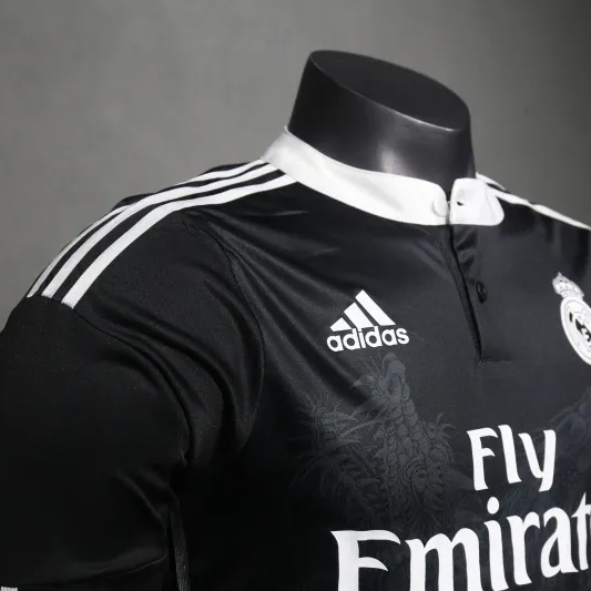 Real Madrid Retro Long Sleeve Jersey Third Away 2014-15
