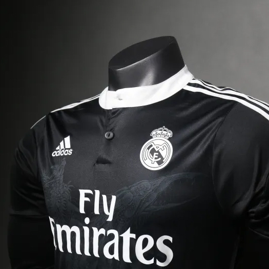 Real Madrid Retro Long Sleeve Jersey Third Away 2014-15