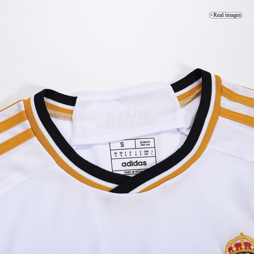Real Madrid Jersey Home Soccer Jersey Long Sleeve 2023-24