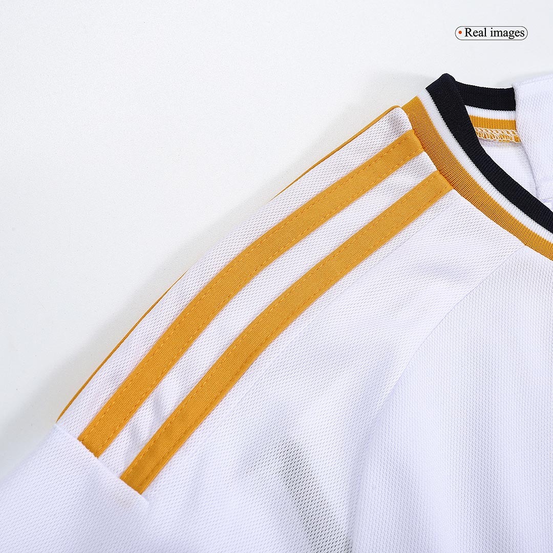Real Madrid Jersey Home Soccer Jersey Long Sleeve 2023-24