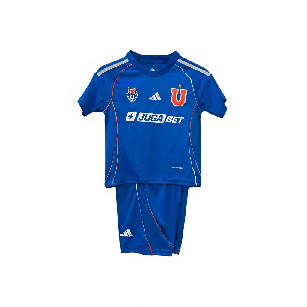 2025/26 Club Universidad de Chile Home Kids Jersey