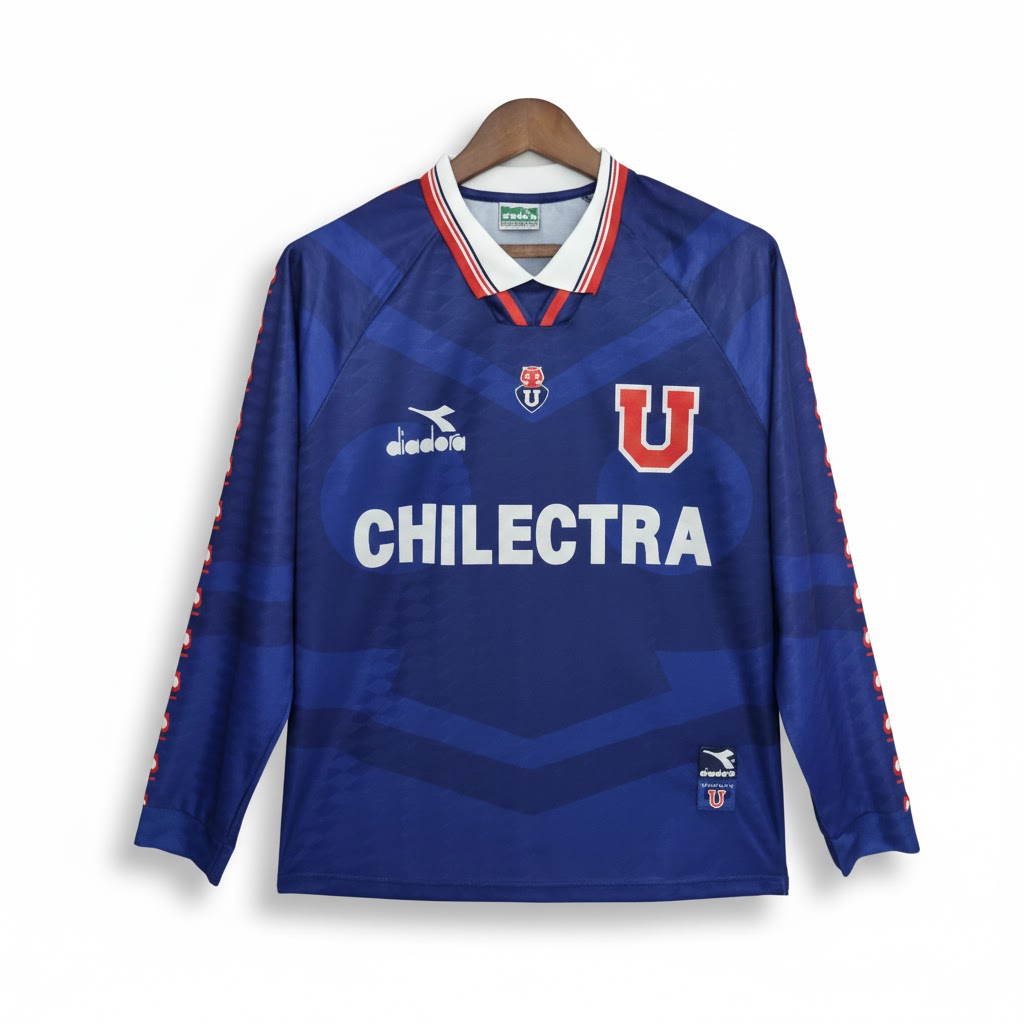 Retro Universidad de Chile Home Long Sleeve 1996