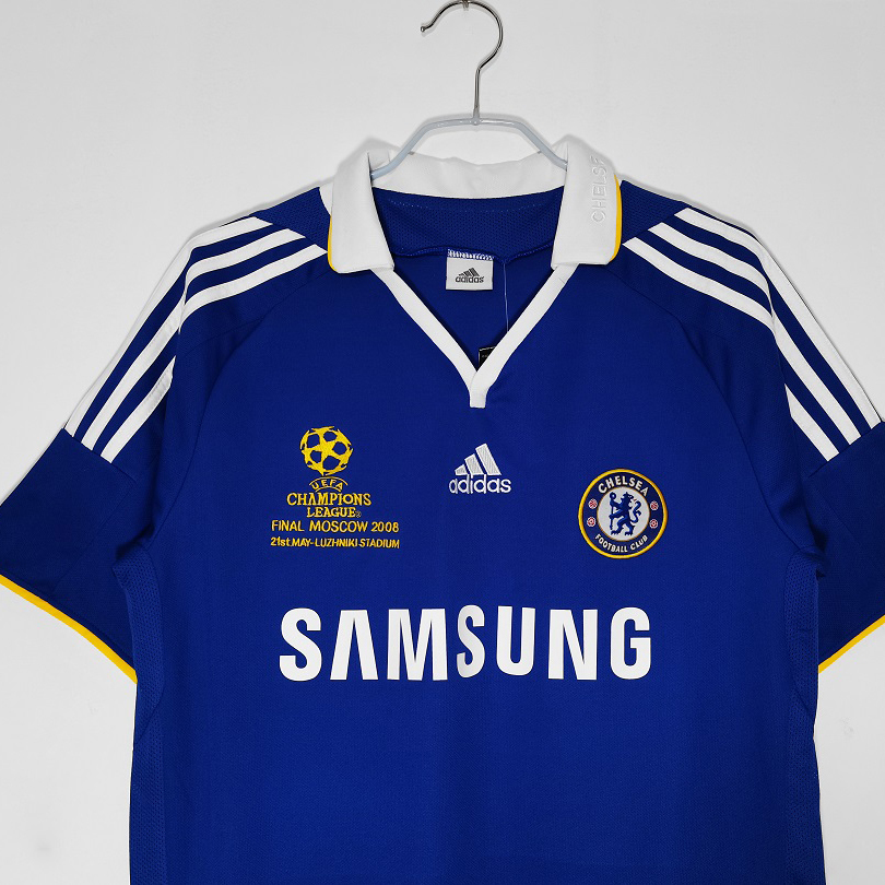 Chelsea UCL Final 2008 Home Retro Jersey