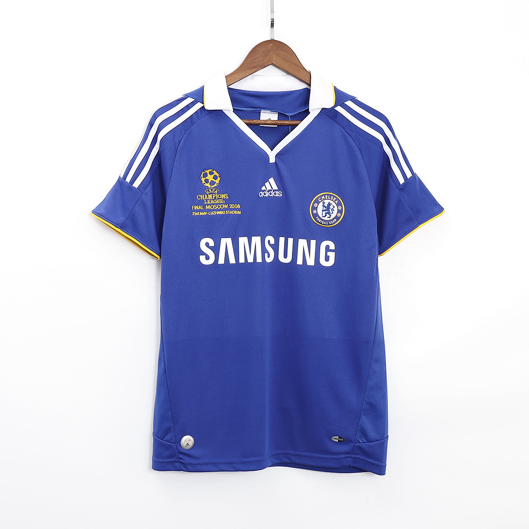 Chelsea UCL Final 2008 Home Retro Jersey