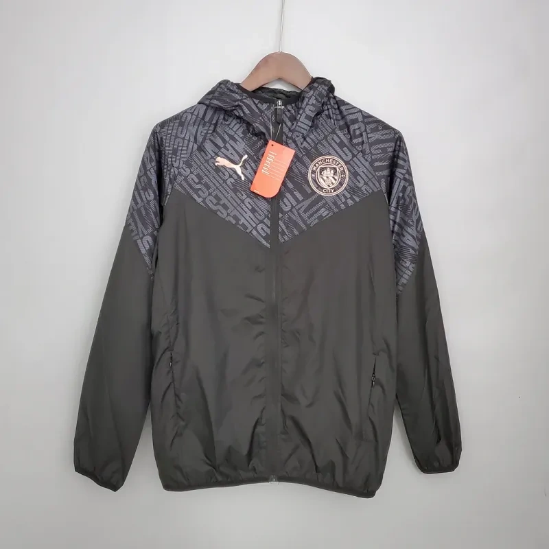 Manchester City Jersey Windbreaker Black 2021/2022