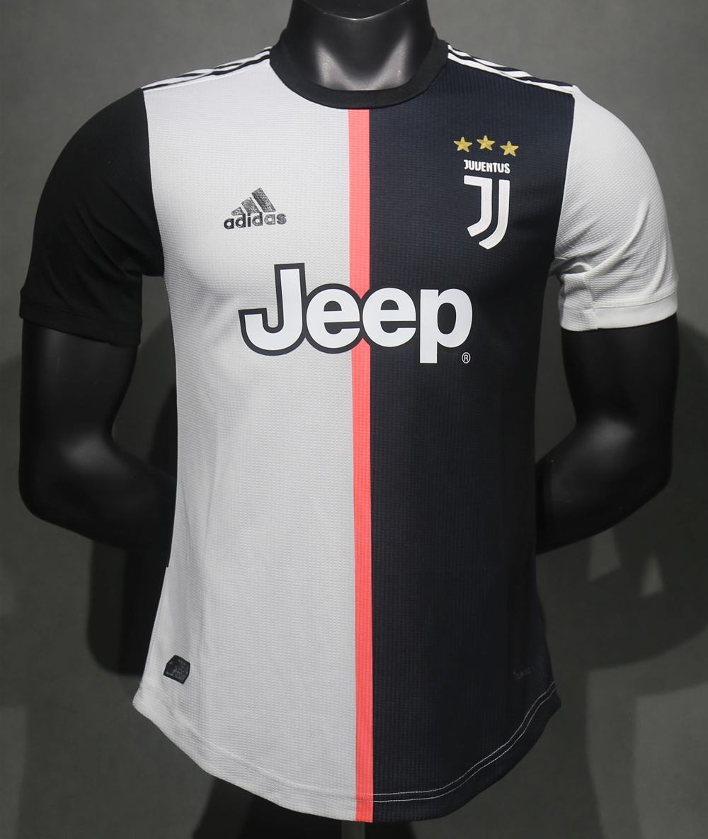 2019-20 Juventus Home Retro Soccer Jersey Adidas Ronaldo #7