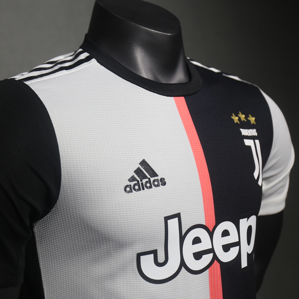 2019-20 Juventus Home Retro Soccer Jersey Adidas Ronaldo #7