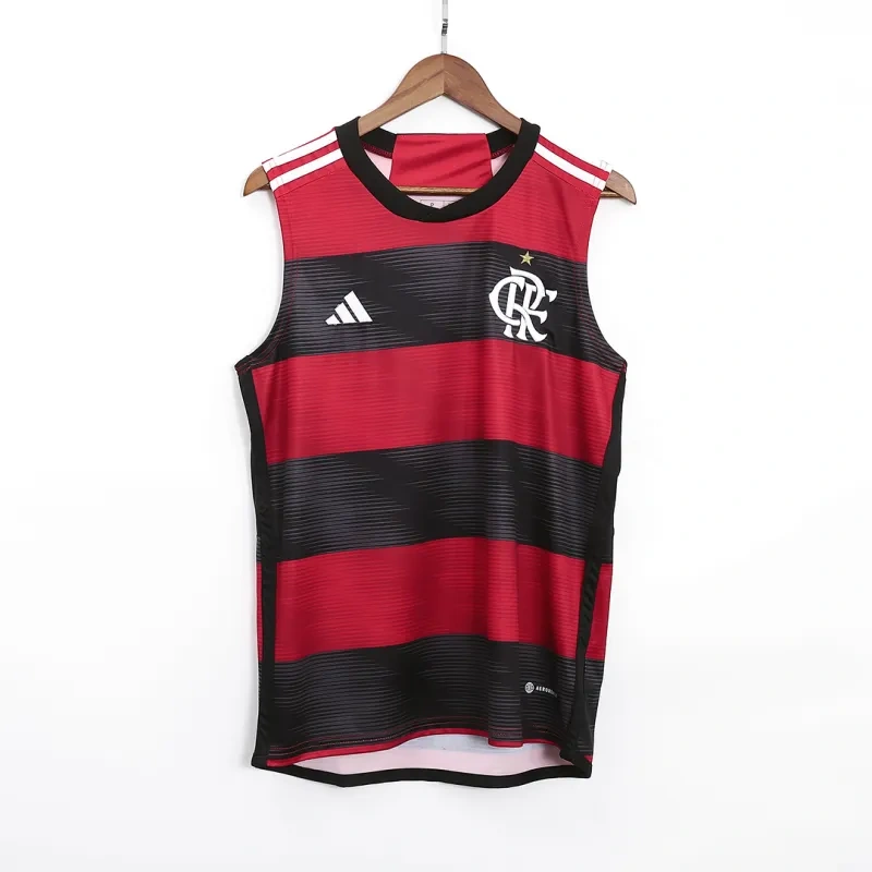 CR Flamengo 2023/24 Training Vest Red&Black