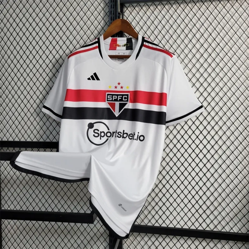 Sao Paulo FC 23-24 Home Soccer Jersey