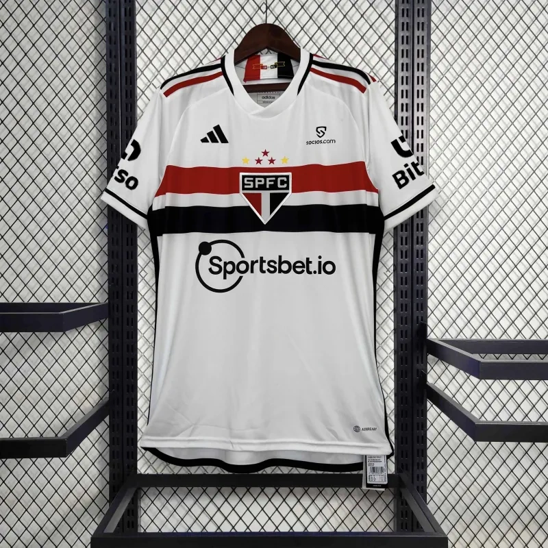 Sao Paulo FC 23-24 Home Soccer Jersey