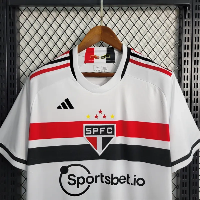 Sao Paulo FC 23-24 Home Soccer Jersey