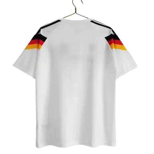 West Germany 1990 Retro Jersey Home World Cup