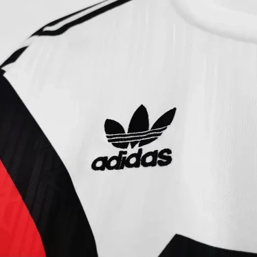 West Germany 1990 Retro Jersey Home World Cup