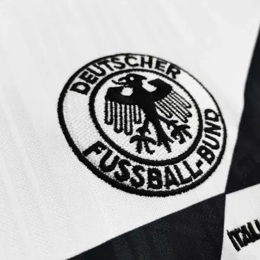 West Germany 1990 Retro Jersey Home World Cup