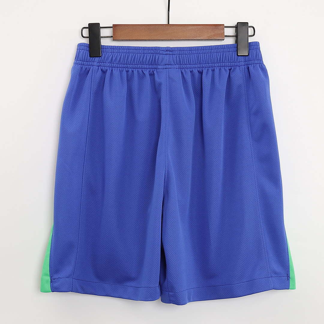 Brazil Soccer Shorts Custom Home 2024