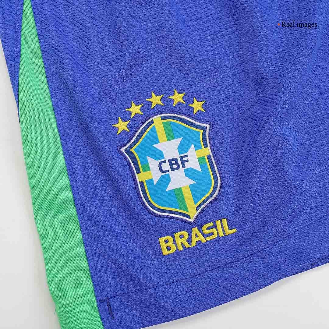 Brazil Soccer Shorts Custom Home 2024