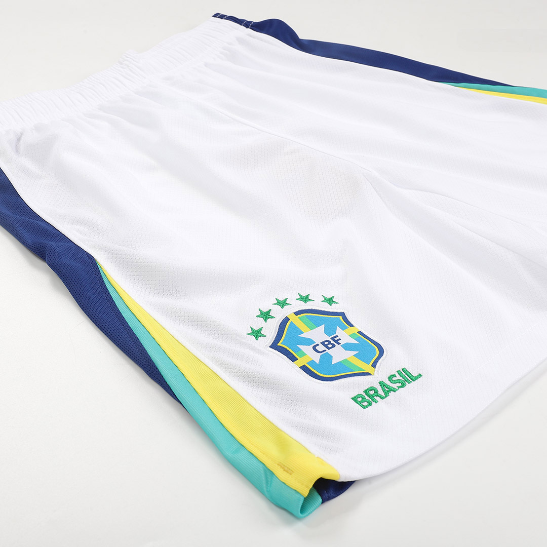 Brazil Soccer Shorts Custom Away 2024