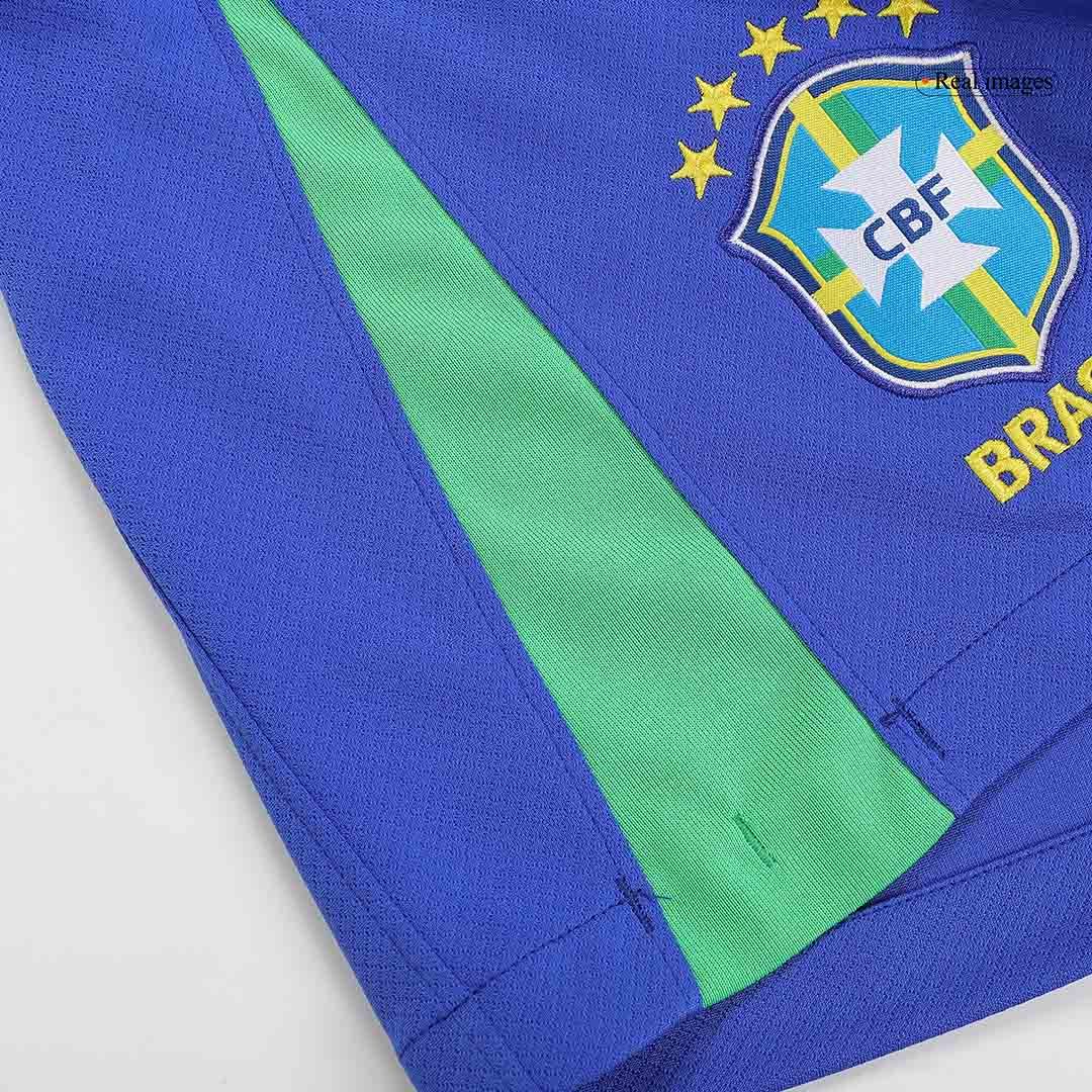 Brazil Soccer Shorts Custom Home 2024