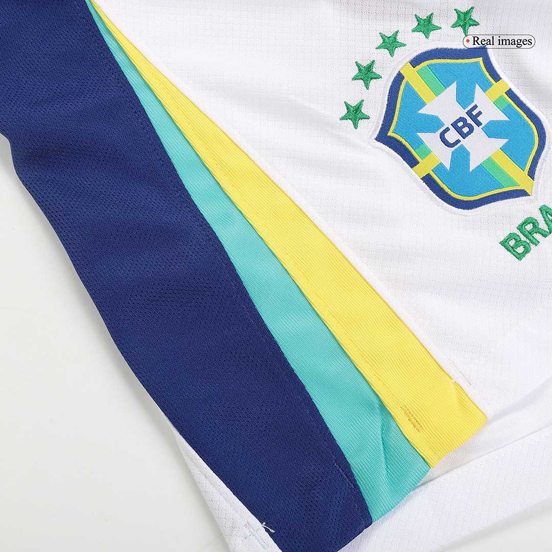 Brazil Soccer Shorts Custom Away 2024