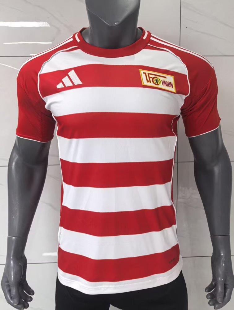 2025/2026 Player Version FC Union Berlin Home Football Shirt 1:1 Thai Quality