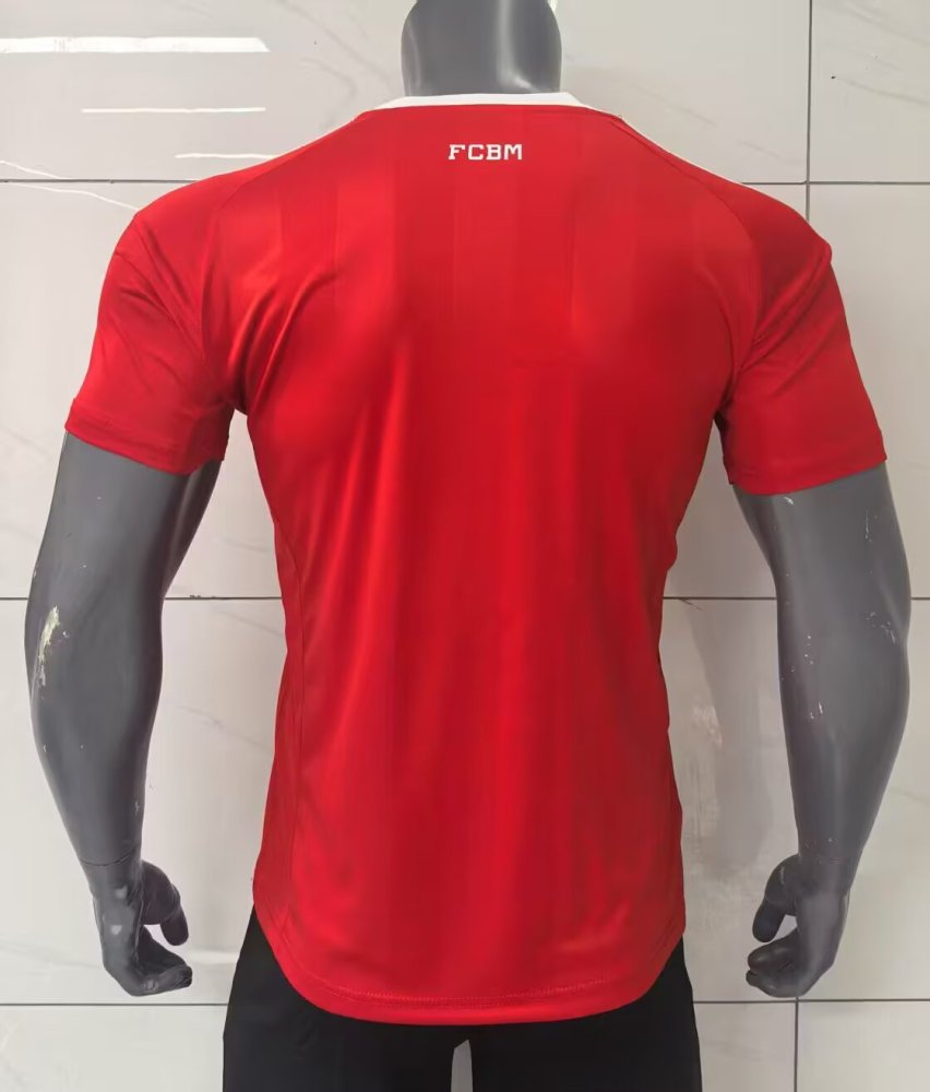 2025/2026 Player Version Bayern Munich Goalkeeper Red Football Shirt 1:1 Thai Quality