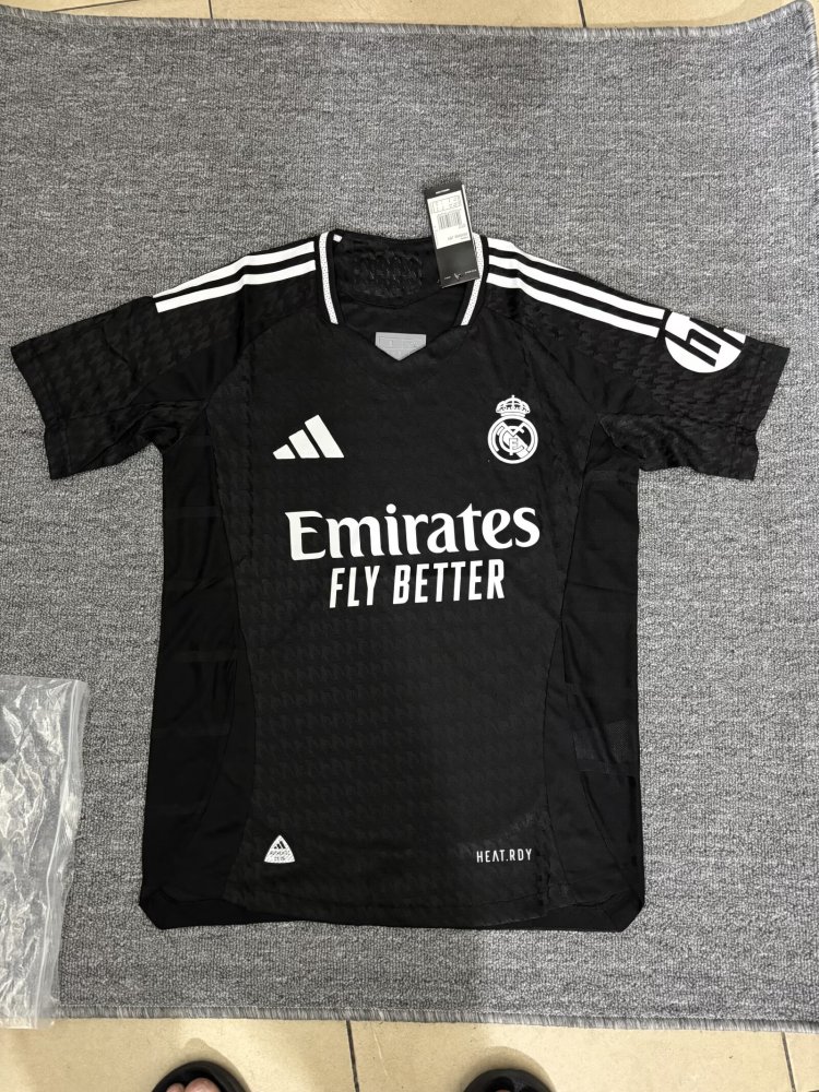 2025/2026 Real Madrid Special Edition Black Football Jersey 1:1 Thai Quality