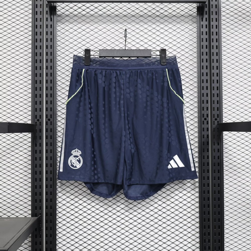2025/2026 Player Version Real Madrid Away Shorts 1:1 Thai Quality