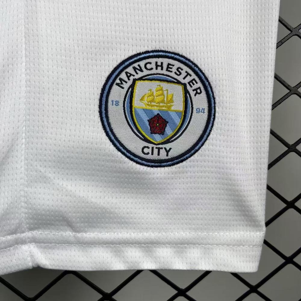 2025/2026 Manchester City Home Football Jersey 1:1 Thai quality Kids Size