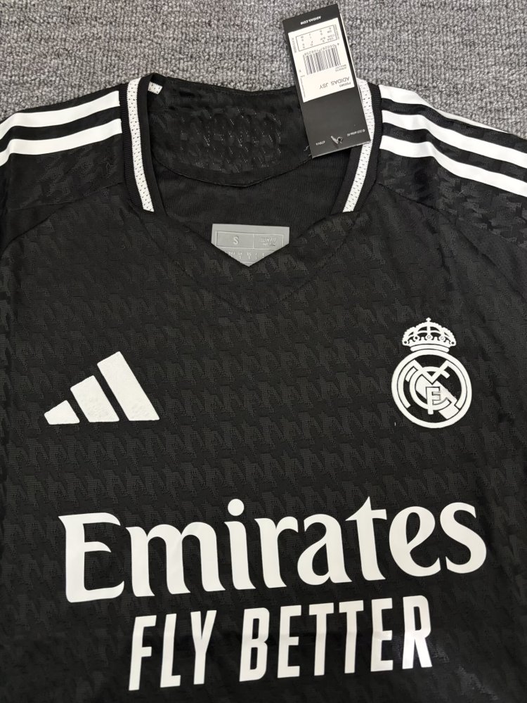 2025/2026 Real Madrid Special Edition Black Football Jersey 1:1 Thai Quality