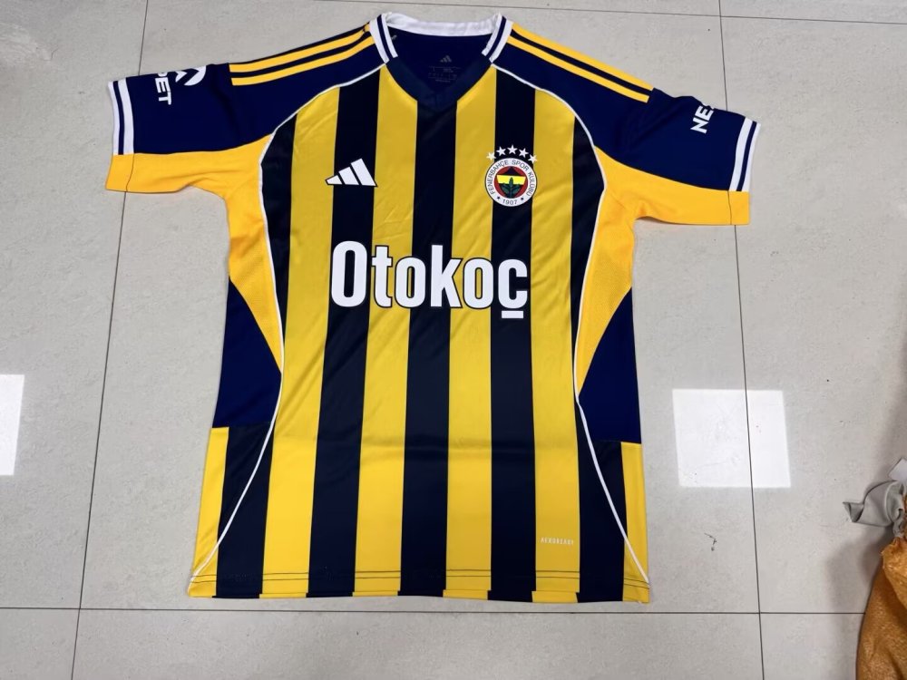 2025/2026 Fenerbahce Home Football Shirt 1:1 Thai Quality